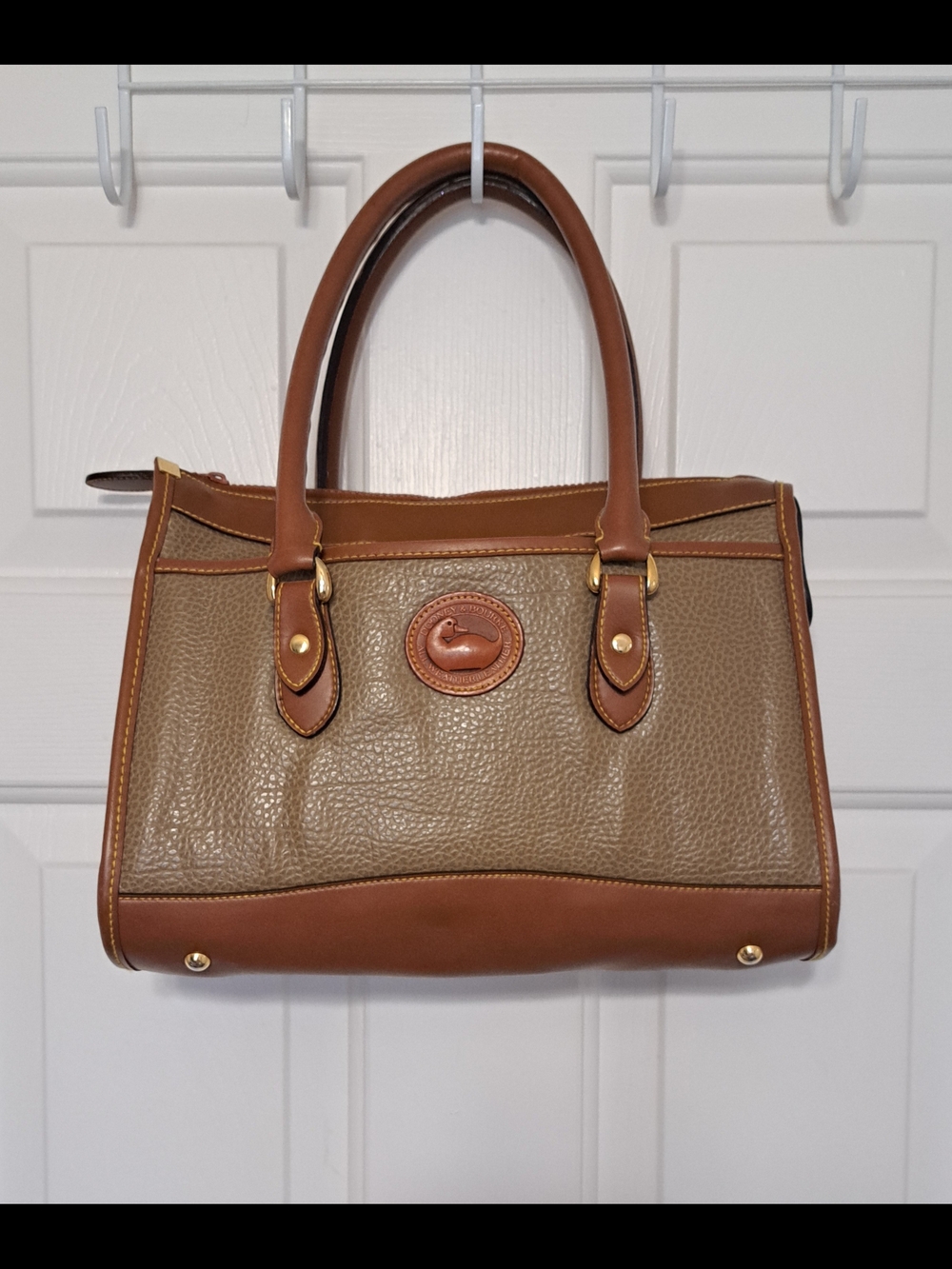 Vintage Dooney & Bourke All-Weather Leather Satchel